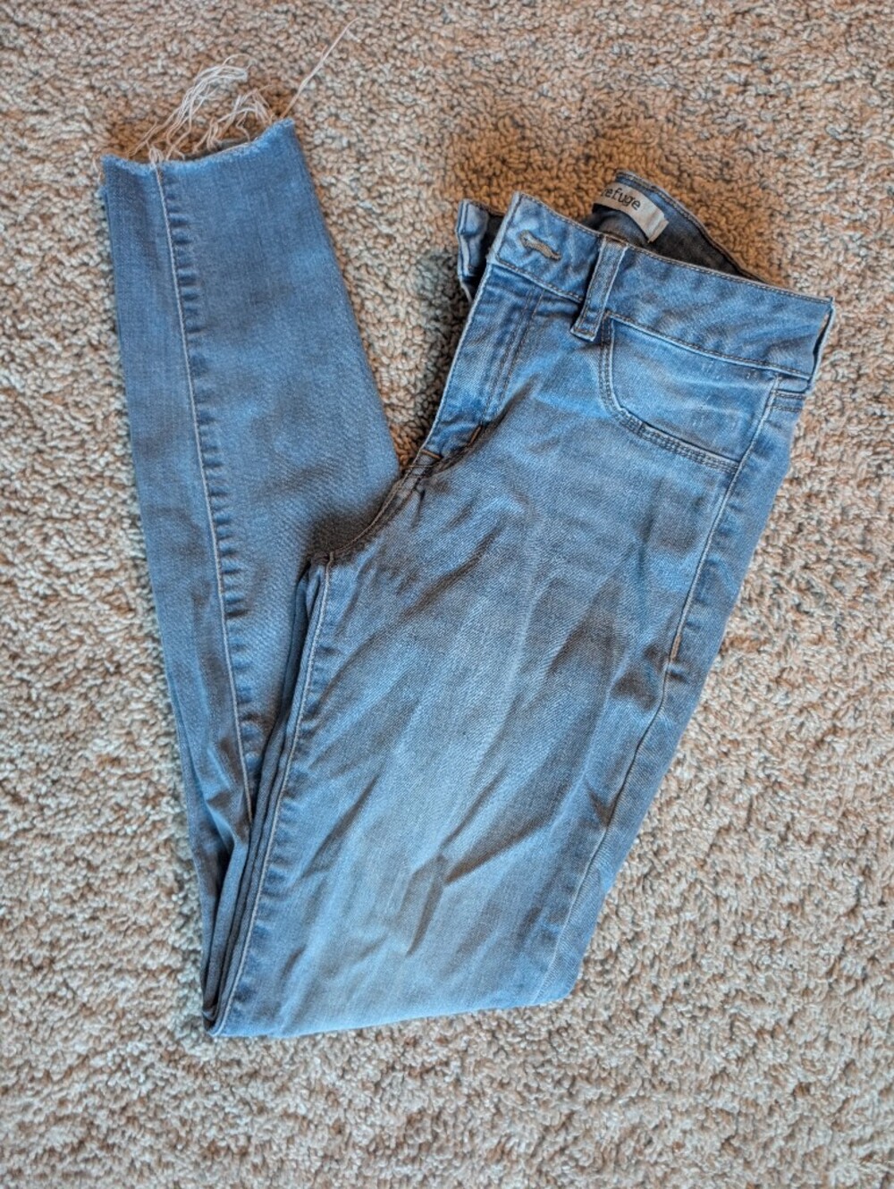 Refuge Light Blue Women's Skinny Jeans
